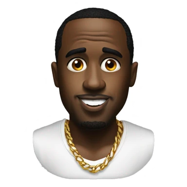 p diddy with oil  sticker