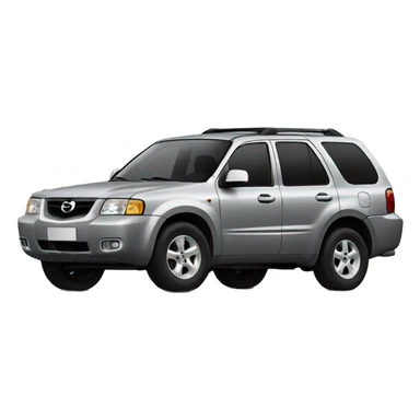 mazda tribute close 2001 sticker