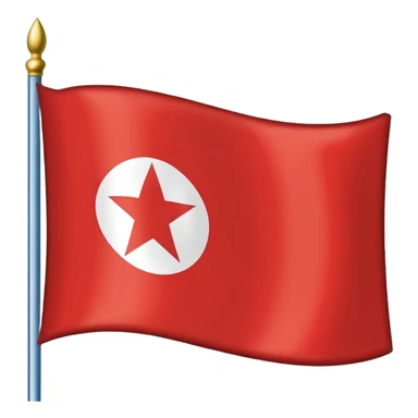 North Korea Flag sticker