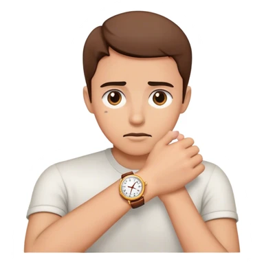 Reloj urgente sticker