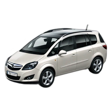 Opel Zafira A sticker