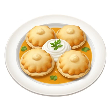 dahi puri sticker