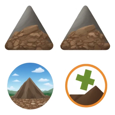 landslide warning signs sticker