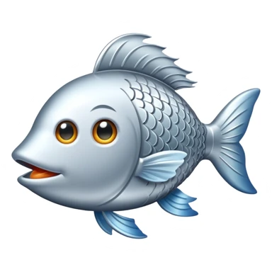 ein fisch an der angel sticker