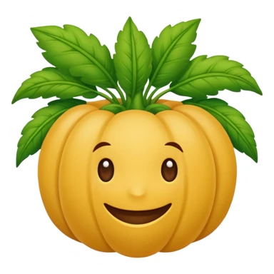 1 grano de poroto con cara sticker