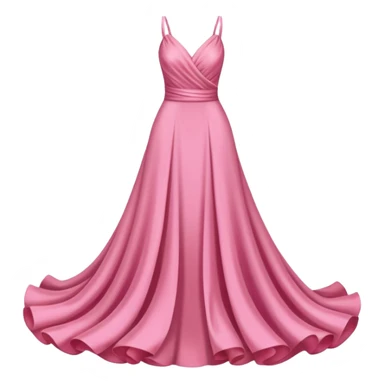 Pink dress sticker