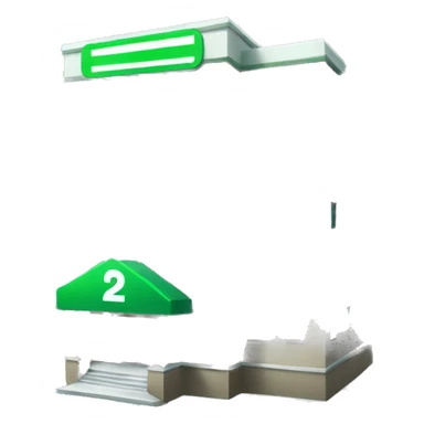 Hospital building with green sign written “24h” in it sticker