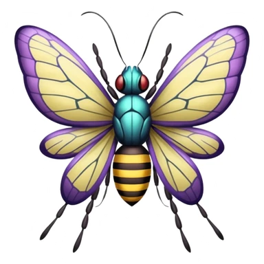 Beedrill-Butterfree-Vivillion-Beautifly-Venomoth-fusion sticker