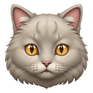 sad cat sticker