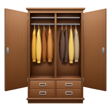 wardrobe modern closed sticker