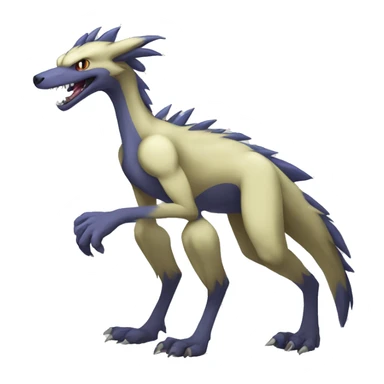 Lombax-Sergal-Vernid-Fakemon full body sticker