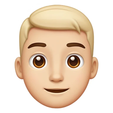 Number 1 as a cute character, personified number sticker