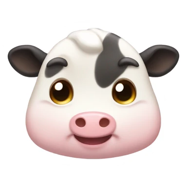Moo deng being cute  sticker