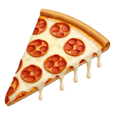 Cheesy cheesy Pizza slice sticker