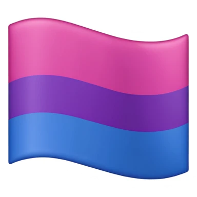 bisexual flag sticker