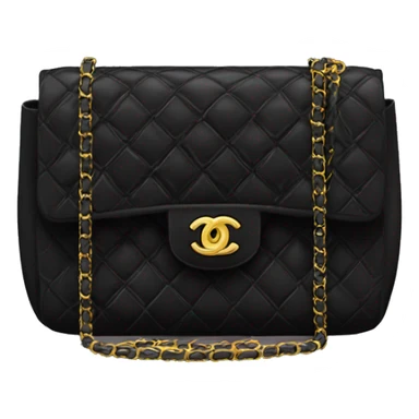 Black Chanel bag  sticker