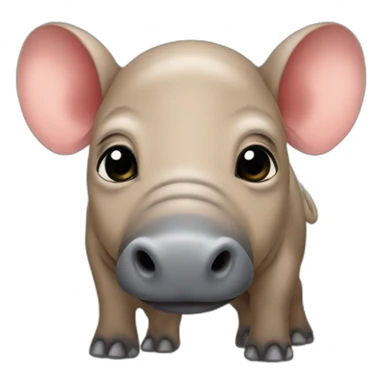 Little Babirusa sticker