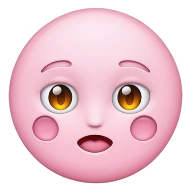 Emoji ok en couleur rose pale  sticker