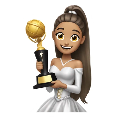 Ariana grande winning sticker