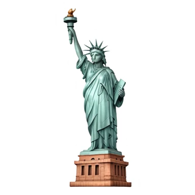 Statue of liberty sticker