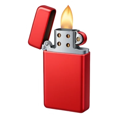 rede lighter sticker