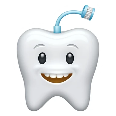 dental floss sticker