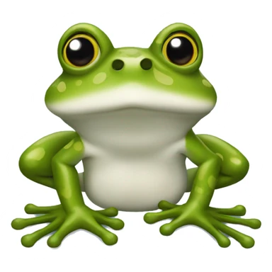 coast guard frog  sticker