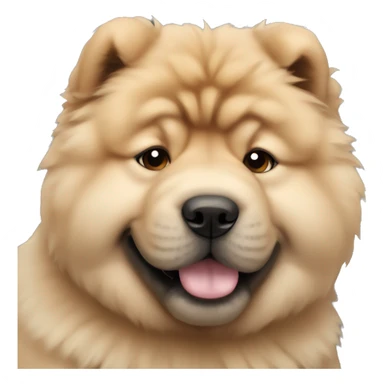 chow chow puppy sticker