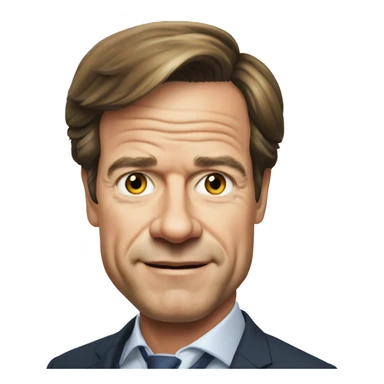 mark rutte sticker