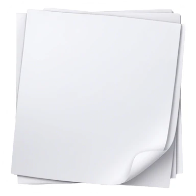 several white sheets with printed text sticker