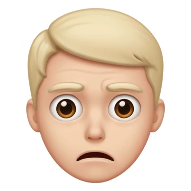 scared and disgusted  sticker