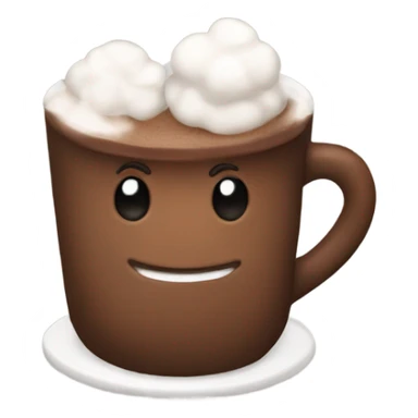 Hot cocoa sticker