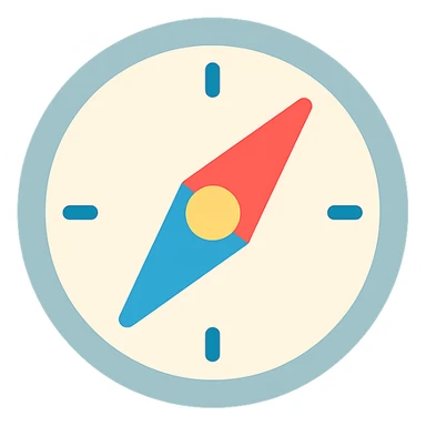 compass sticker