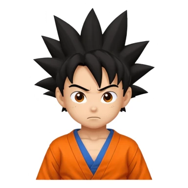 dragon ball kid goku sticker