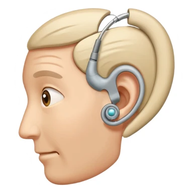 hearing aid sticker