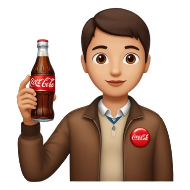 Platense tierra tomando coca sticker