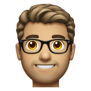 adam mosseri with glasses sticker