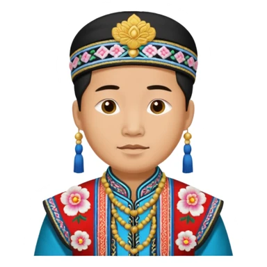 Hmong homme sticker