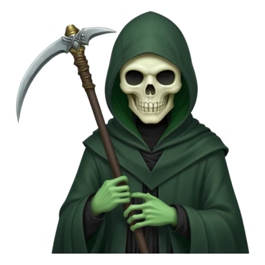 Contemplting reaper in the same form as Evil Kermit's Do It meme sticker