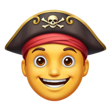 Cartoonish pirates sticker