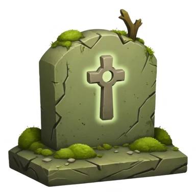 a grave sticker