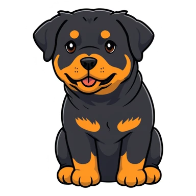 rottweiler sticker
