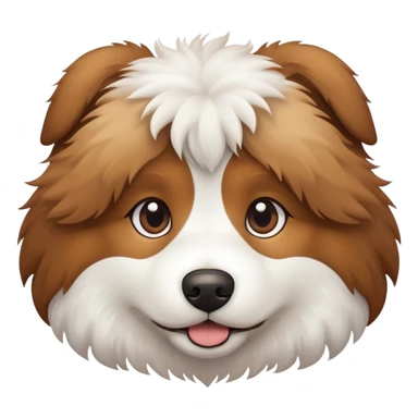 Perro peludo  sticker