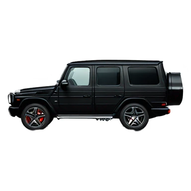 All black g wagon sticker