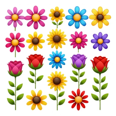 Flores sticker