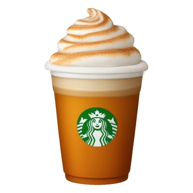 pumpkin spice latte sticker