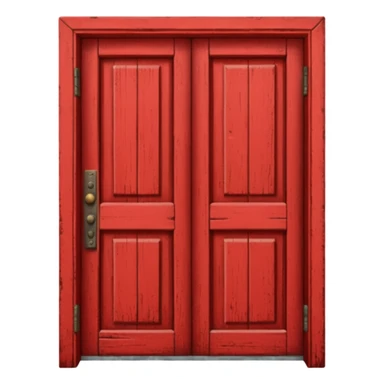 red door sticker