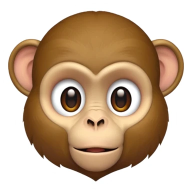 Monkey sticker