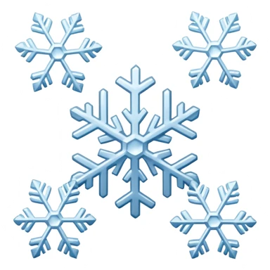 snow falling sticker