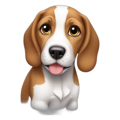 beagle puppy sticker